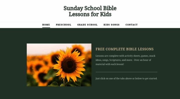 sundayschoolbiblelessonsforkids.com