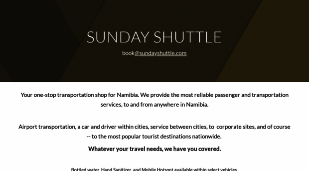 sundayshuttle.com