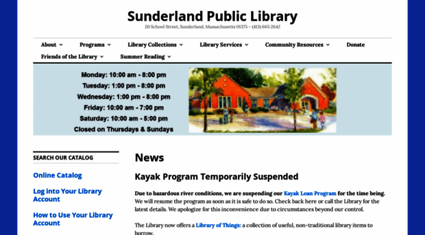 sunderlandpubliclibrary.org