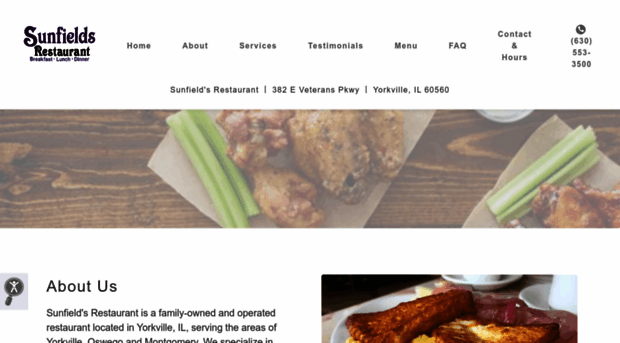 sunfieldsrestaurant.com