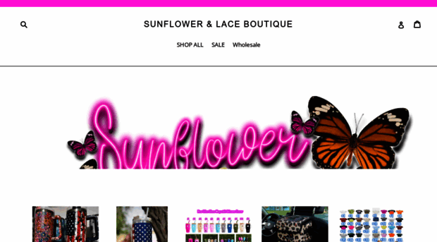 sunflowerandlaceboutique.com