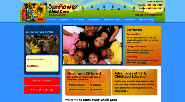 sunflowerchildcarecenter.com