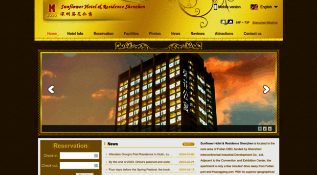 sunflowerhotelresidence.com