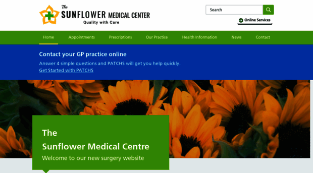 sunflowermedicalcentre.co.uk