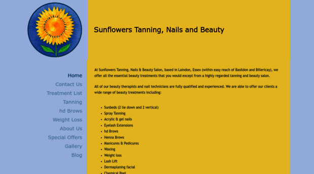 sunflowerstanningandbeauty.co.uk