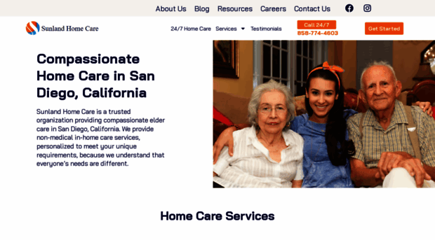 sunlandhomecare.com