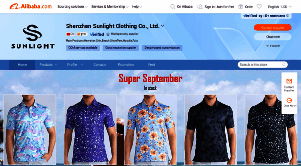 sunlightshirt.en.alibaba.com