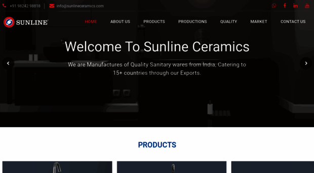 sunlineceramics.com