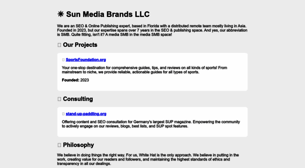 sunmediabrands.com