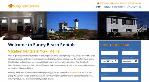 sunnybeachrentals.com