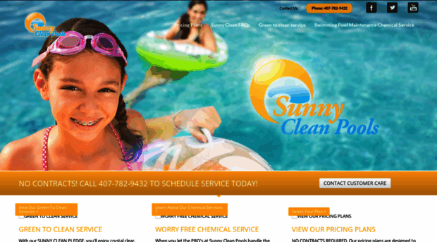 sunnycleanpools.com