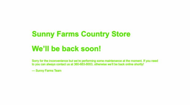 sunnyfarms.com