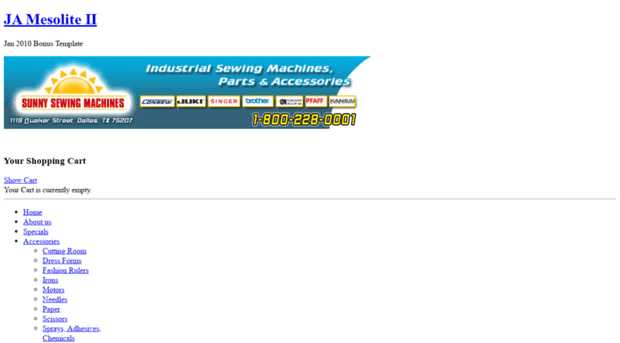 sunnyindustrialsewingmachines.com
