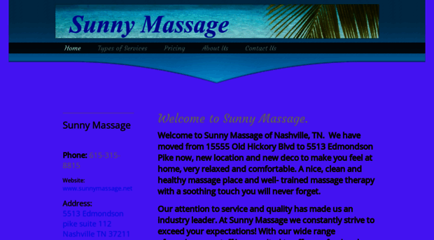 sunnymassage.net