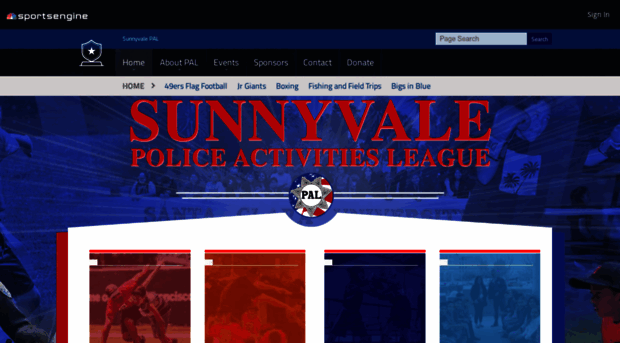 sunnyvalepal.sportngin.com