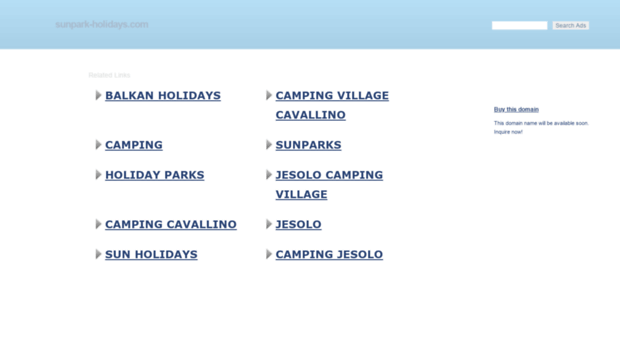 sunpark-holidays.com