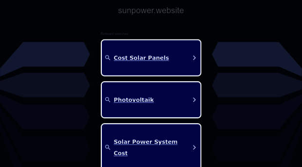 sunpower.website