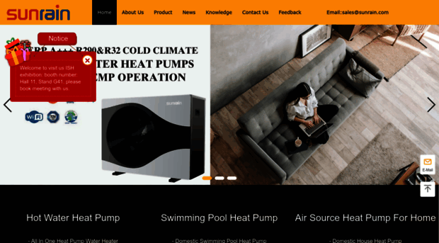 sunrain-heatpump.com