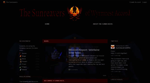 sunreaversguild.shivtr.com