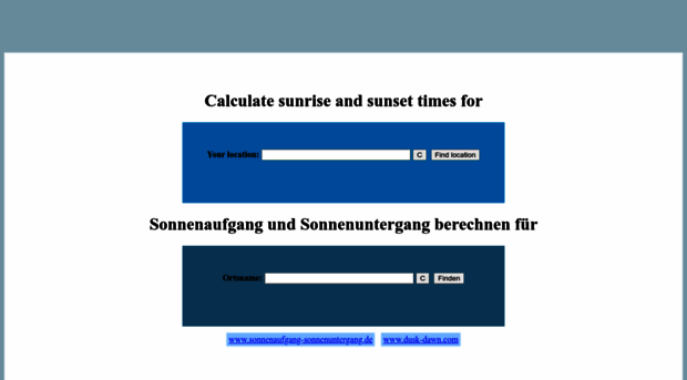 sunrise-sunset.info