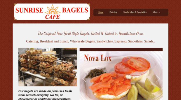 sunrisebagelcafe.com