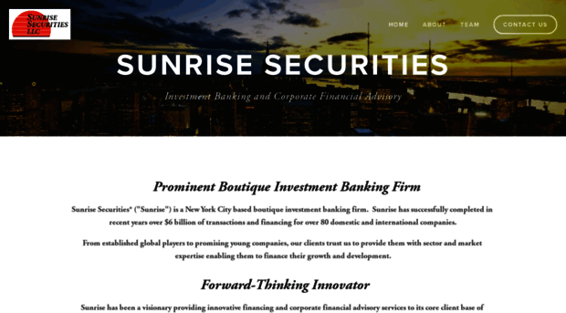 sunrisecorp.com