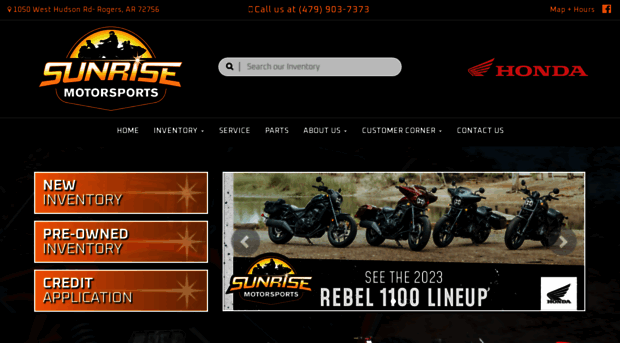 sunrisehondaofrogers.com