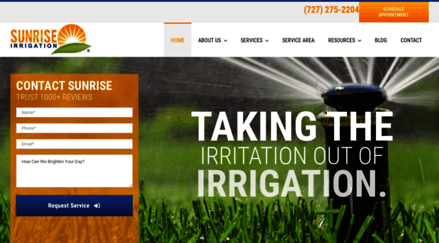 sunriseirrigationandsprinklers.com