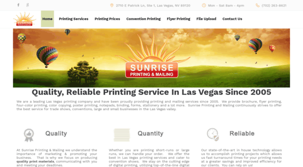sunriseprintinglv.com