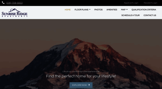 sunriseridgeapartments.net