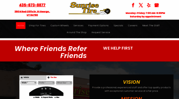 sunrisetire.com