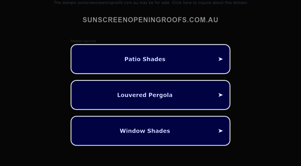 sunscreenopeningroofs.com.au