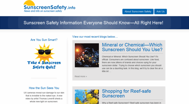 sunscreensafety.info