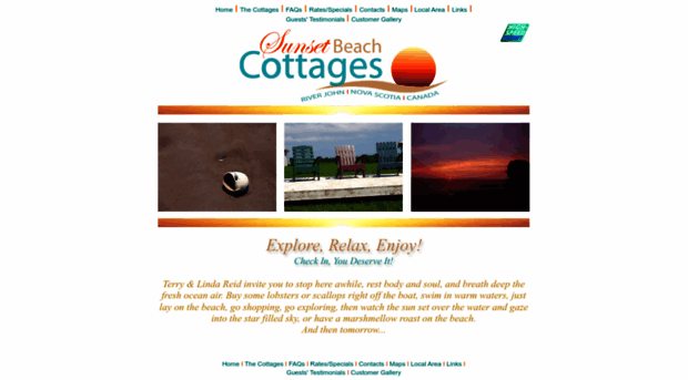 sunsetbeachcottages.com