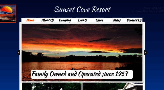 sunsetcoveresortcampground.com