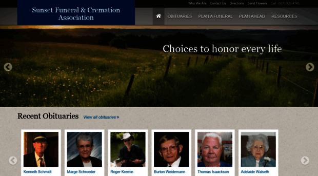 sunsetfuneralassociation.com - Home | Sunset Funeral and Crem