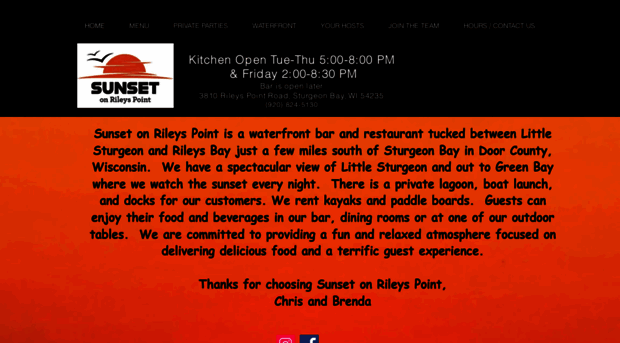 sunsetgrilldoorcounty.com
