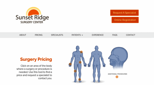 sunsetridgesc.com - Sunset Ridge Surgery Center | - Sunset Ridge Sc