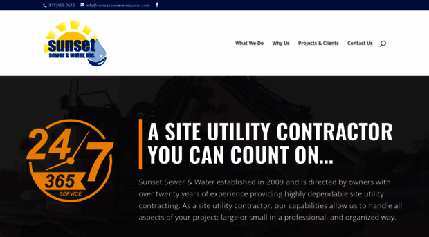 sunsetsewerandwater.com