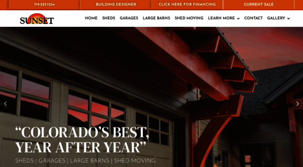 sunsetsheds.com
