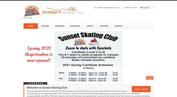 sunsetskatingclub.com