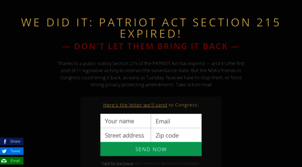 sunsetthepatriotact.com