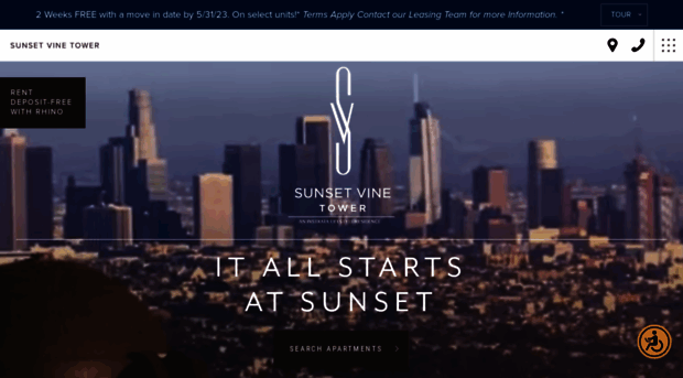 sunsetvinetower.com