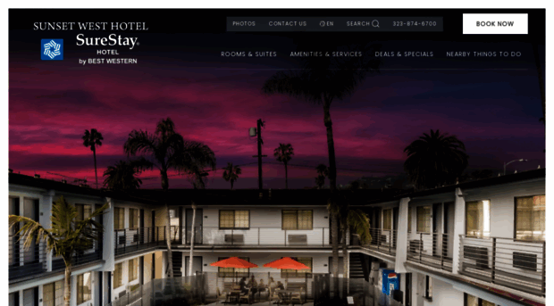 sunsetwesthotel.com