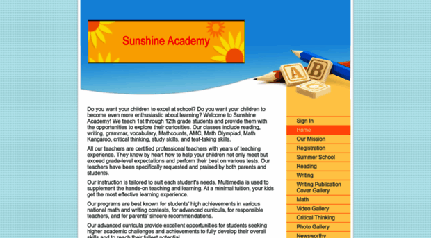 sunshine-academy.org