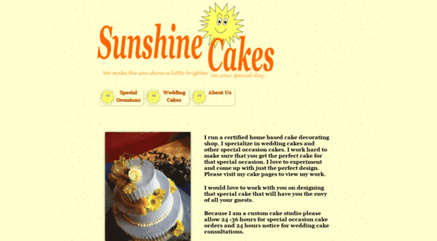 sunshinecakes.com