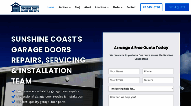 sunshinecoastgaragedoorrepairs.com.au