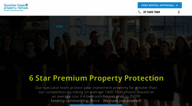 sunshinecoastpropertyrentals.com