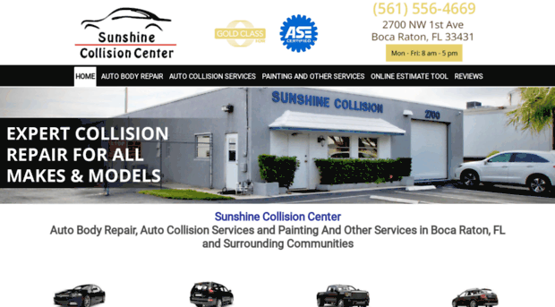 sunshinecollisioncenter.com