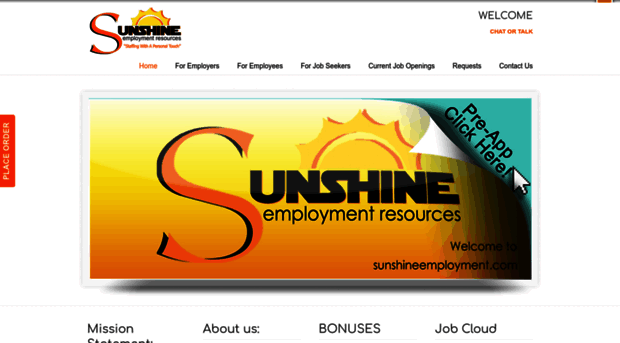 sunshineemployment.com